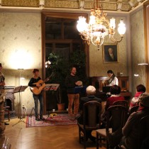 Kapela Tri martolod vystoupila v Kov vile 6. prosince 2018. 