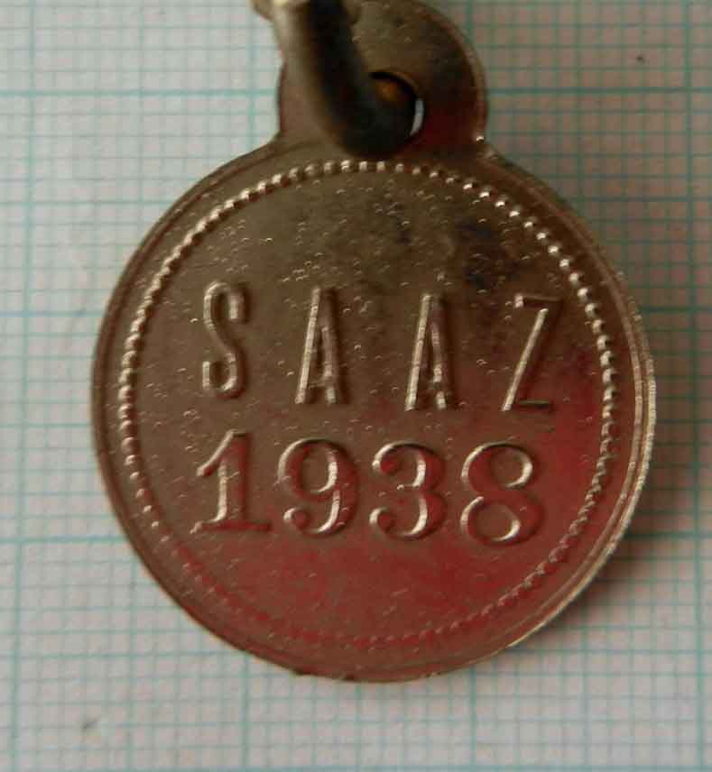 Žatecká psí známka z osudového roku 1938 - 1