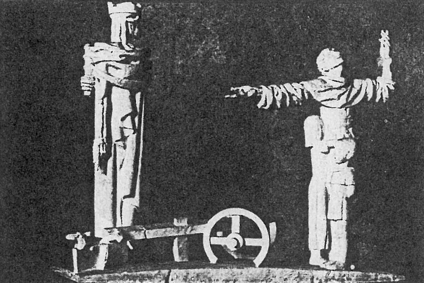 Návrh modelu pomníku pro Žatec od Schlossbauera