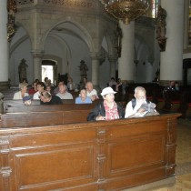 Děkanský kostel  s varhanní hudbou pana Rysky 