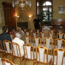 Program v Křížově vile zakončila přednáška Vladimíra Valeše.