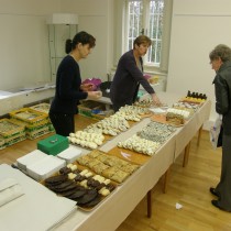 Posvícenské koláče a zákusky byly na prodej od cukrárny Svěženka z Kralovic. 