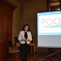 Ředitelka muzea PhDr. Radmila Holodňáková přivítala hosty konference. 