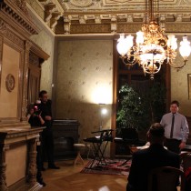 28. listopadu 2018 se uskutečnil v Křížově vile klávesový koncert ZUŠ Podbořany. Miroslav Černý přivítal ředitele ZUŠky M. Říhovského a žáky školy. 