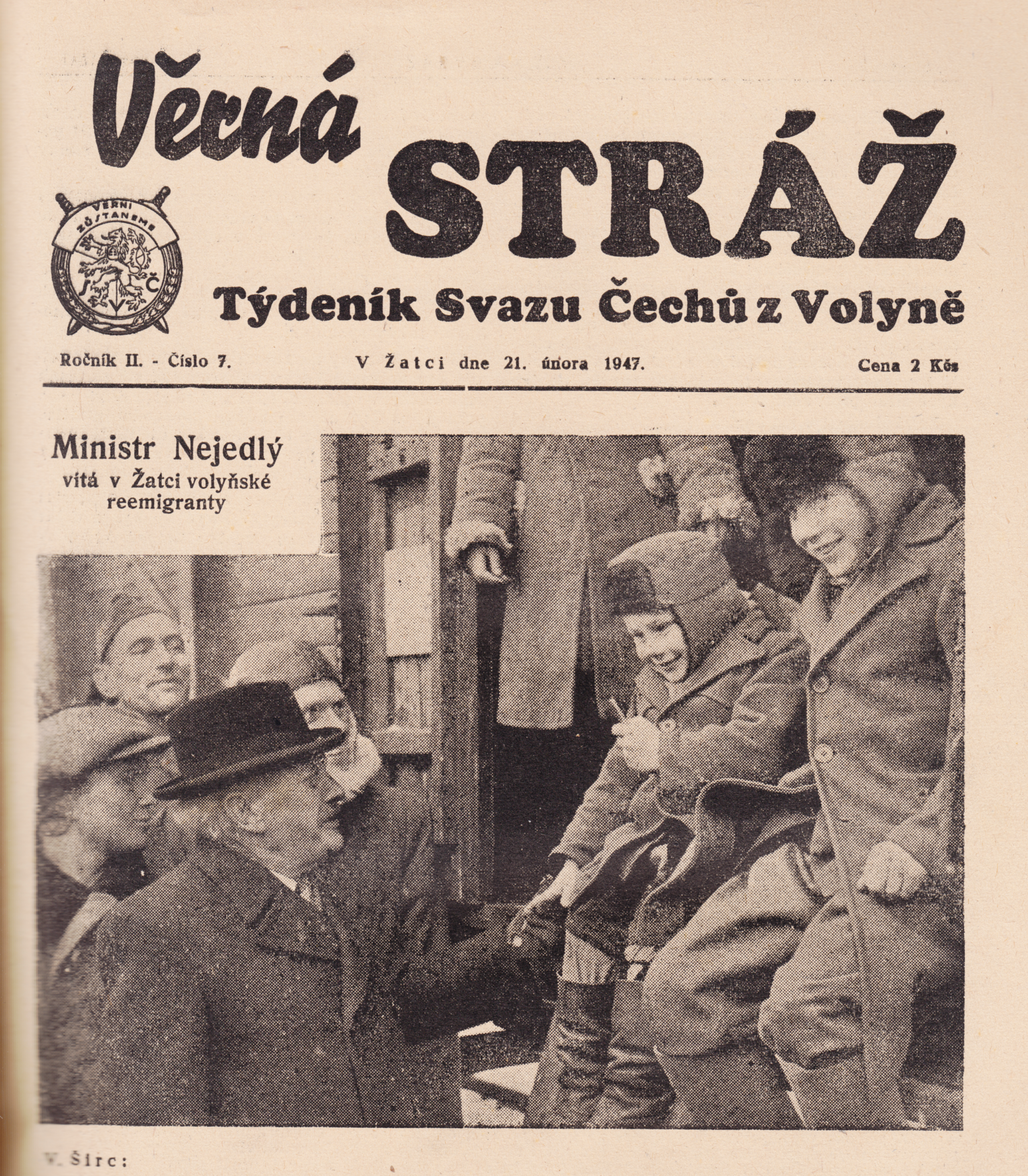 Věrná stráž_1947.02.21_Ministr Nejedlý