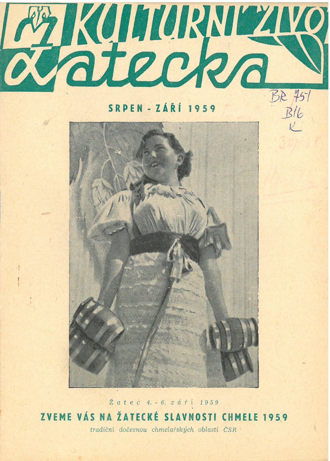 Kulturní měsíčník 1959