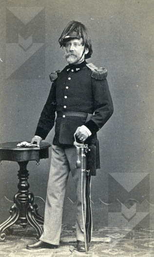 Theodor Schönfeld v ostrostřelecké uniformě